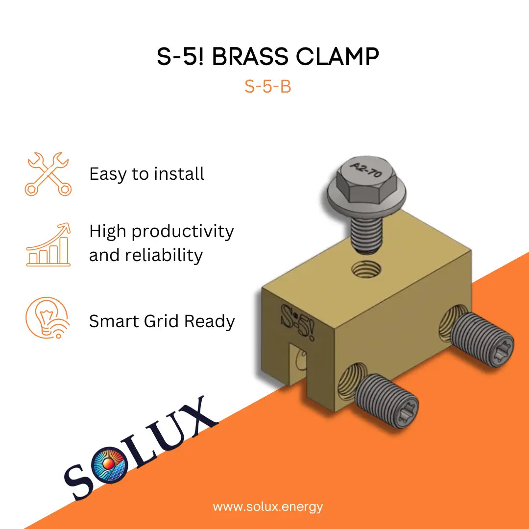 This is an image of S-5! Brass Clamp (S-5-B)